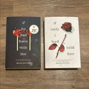 Laura Nowlin Book Series - Black and White Covers